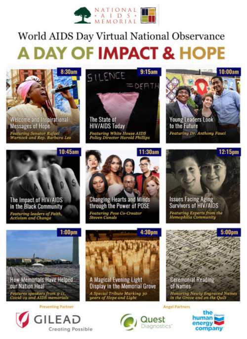 World AIDS Day Virtual National Observance - A Day of Impact & Hope