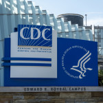 Sign at the entrance of CDC Edward R. Roybal Campus, Atlanta, Georgia, USA