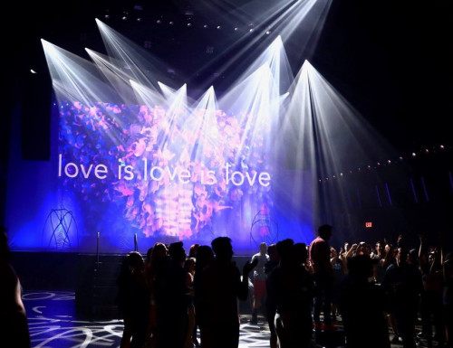 A Broadway Bares tech rehearsal warms up the spirit of the show.