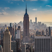 The Empire State New York City, USA, Urban Skyline, Architecture, Building Exterior